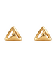 9k Minimalist Triangle Bead Earrings