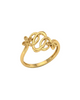 9K Floral Filigree Knot Ring