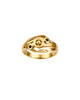 9K Abstract Gold Ring