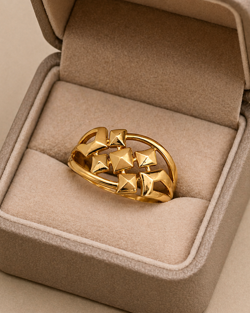 9K Geometric Star Cluster Ring