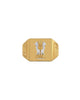 9K Ashoka Stambh Gents Ring