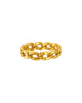 9K Chain Link Gold Ring