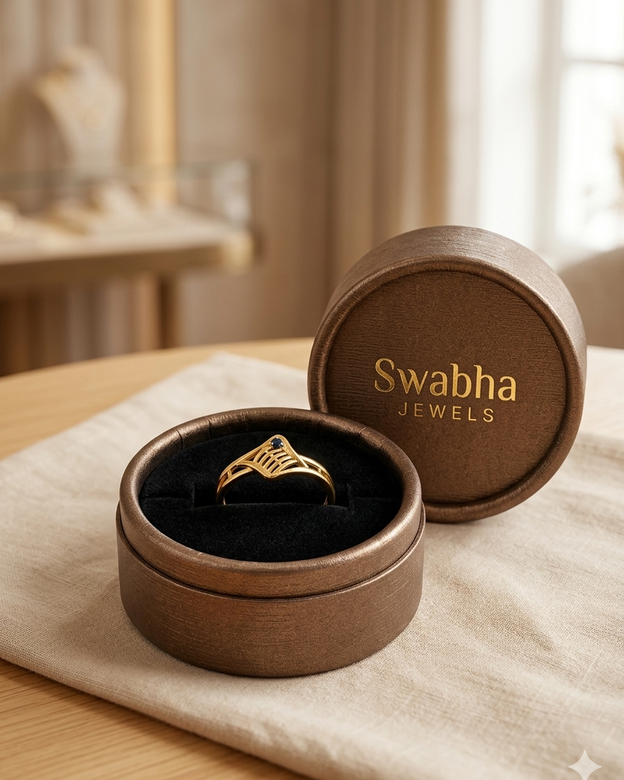 9K Gold Manta Ray Filigree Ring