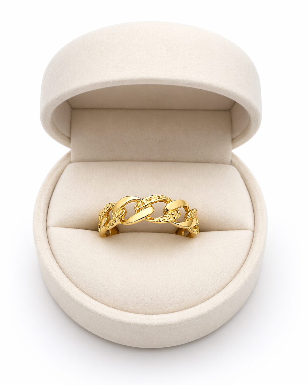 9K Primrose Garden Bypass Ring