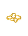 9K Dual Halo Link Ring