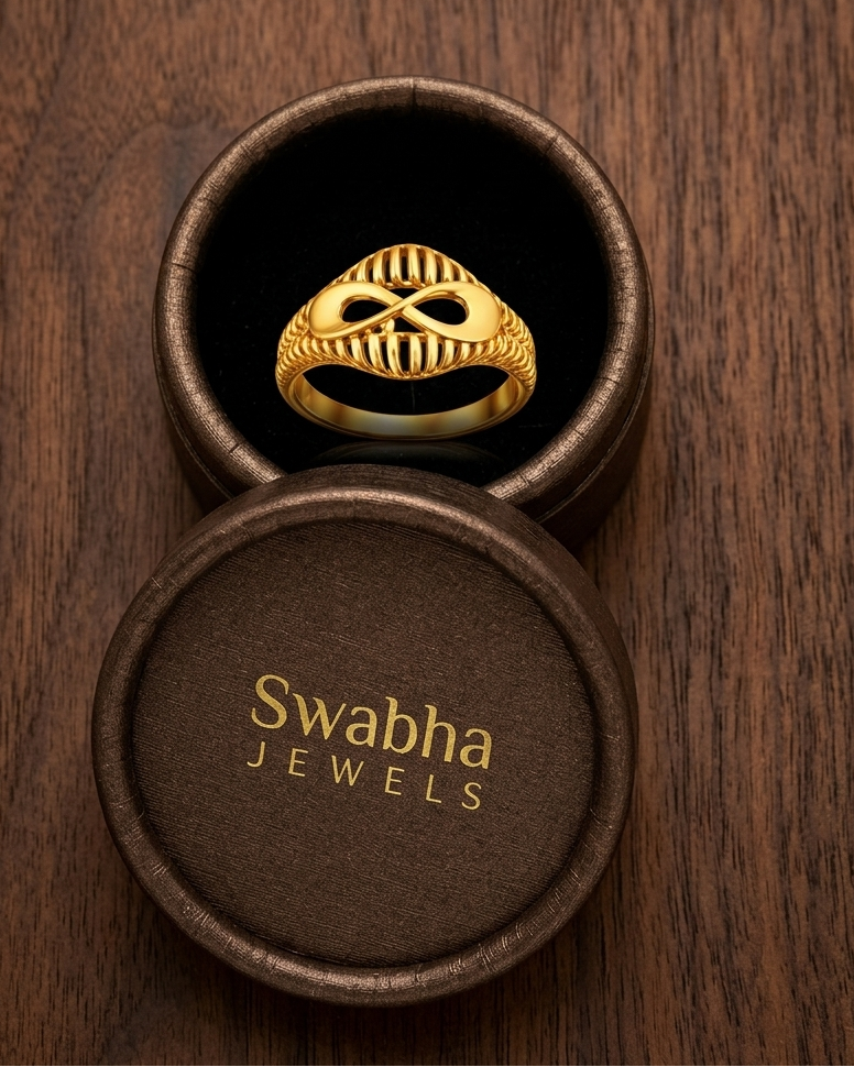 9K Infinity Ring